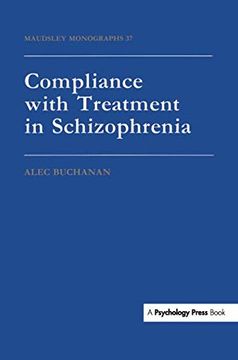 portada Compliance with Treatment in Schizophrenia (en Inglés)