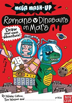 portada Romans vs. Dinosaurs on Mars (Mega Mash-Up) (en Inglés)