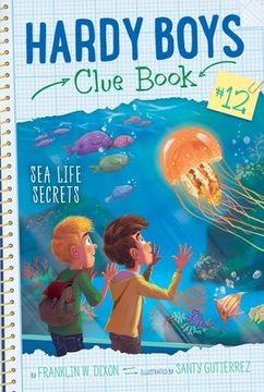 portada Sea Life Secrets, Volume 12 (Hardy Boys Clue Book) (en Inglés)