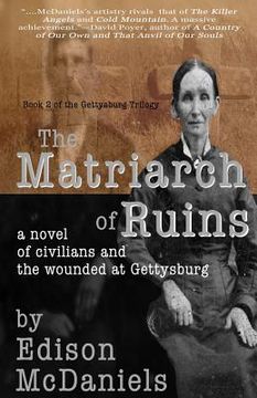 portada The Matriarch of Ruins: A Novel of Civilians and the Wounded at Gettysburg (in English)