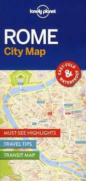 portada Lonely Planet Rome City Map (Travel Guide)