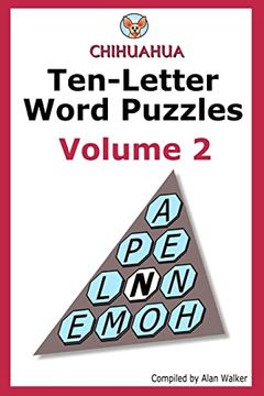 portada Chihuahua Ten-Letter Word Puzzles Volume 2 (en Inglés)
