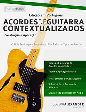 portada Acordes de Guitarra Contextualizados: Edição em Português: Edição em Portuguès 