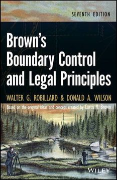 portada Brown`S Boundary Control And Legal Principles, 7Th Edition