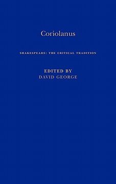 portada coriolanus, 1687-1940 (en Inglés)