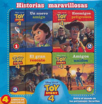 portada Toy Story 4 (4 Titulos) / Historias Maravillosas / pd.