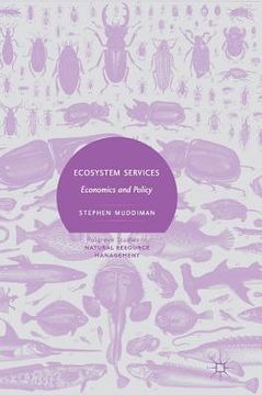 portada Ecosystem Services: Economics and Policy