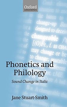 portada Phonetics and Philology: Sound Change in Italic (in English)