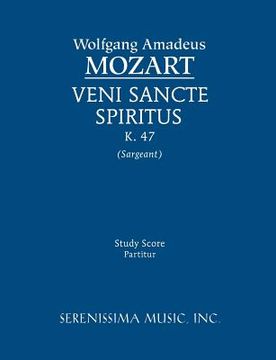 portada Veni Sancte Spiritus, K.47: Study score (en Latin)