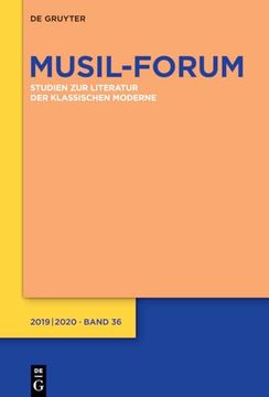 portada Musil-Forum / 2019/2020 
