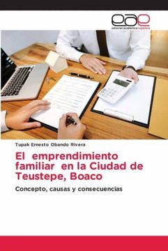 portada El Emprendimiento Familiar en la Ciudad de Teustepe, Boaco: Concepto, Causas y Consecuencias