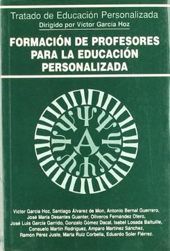 portada Formación de profesores para la educación personalizada (Educación y Pedagogía) (in Spanish)