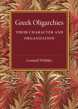 portada Greek Oligarchies (en Inglés)