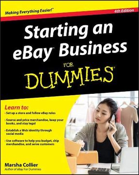 portada Starting an Ebay Business for Dummies (in English)