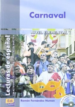portada Carnaval - Libro + cd (Lecturas de Español Para Jóvenes y Adult) (en Inglés)