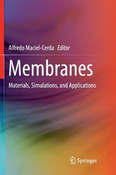 portada Membranes: Materials, Simulations, and Applications (en Inglés)