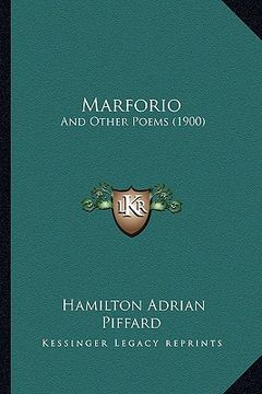 portada marforio: and other poems (1900)