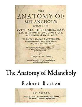 portada The Anatomy of Melancholy (en Inglés)