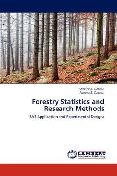 portada forestry statistics and research methods (in English)