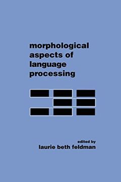 portada Morphological Aspects of Language Processing (en Inglés)