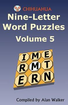 portada chihuahua nine-letter word puzzles volume 5 (in English)