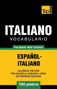 portada Vocabulario español-italiano - 7000 palabras más usadas