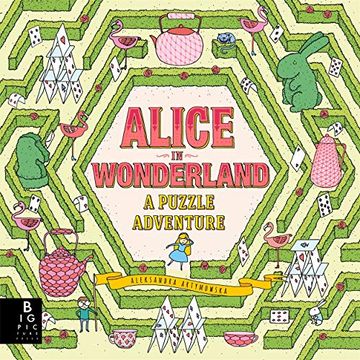 portada Alice in Wonderland: A Puzzle Adventure (en Inglés)