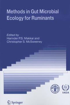 portada methods in gut microbial ecology for ruminants (en Inglés)