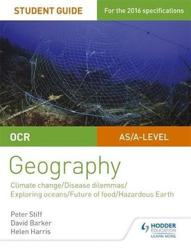 portada OCR A Level Geography Student Guide 3: Geographical Debates: Climate; Disease; Oceans; Food; Hazards