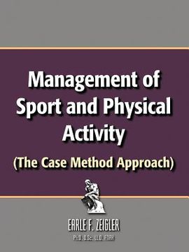 portada management of sport and physical activity (en Inglés)