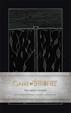 portada Game of Thrones: The Night's Watch Hardcover Ruled Journal (Insights Journals) 