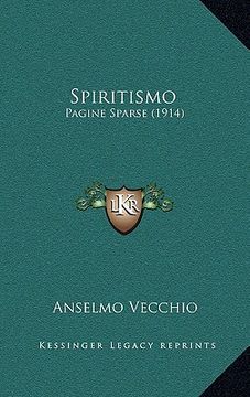 portada spiritismo: pagine sparse (1914) (en Inglés)