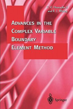 portada advances in the complex variable boundary element method
