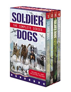 portada Soldier Dogs 4-Book box Set: Books 1-4 (en Inglés)