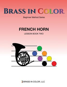 portada Brass in Color: French Horn Book 2 (en Inglés)