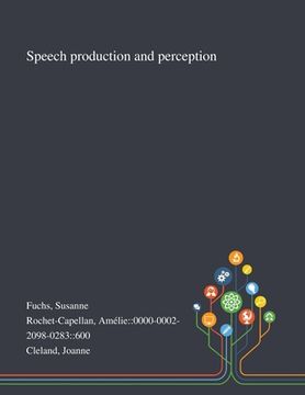 portada Speech Production and Perception (en Inglés)