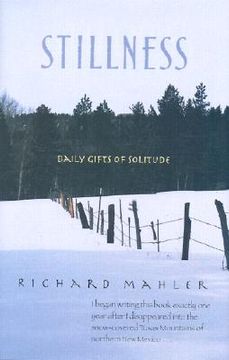portada stillness: daily gifts of solitude (en Inglés)
