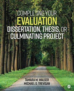 portada Completing Your Evaluation Dissertation, Thesis, or Culminating Project (en Inglés)