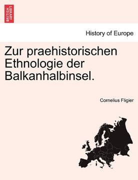 portada Zur praehistorischen Ethnologie der Balkanhalbinsel.