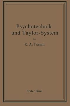 portada Psychotechnik und Taylor-System: Erster Band: Arbeitsuntersuchungen (German Edition)