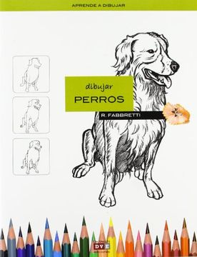 Página de dibujo de perros, cómo dibujar perros, aprender a dibujar perros,  páginas de dibujo de animales, perros