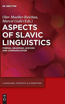 portada Aspects of Slavic Linguistics (Language, Context and Cognition) (in English)