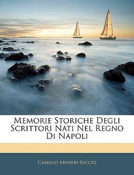 portada Memorie Storiche Degli Scrittori Nati Nel Regno Di Napoli (en Latin)