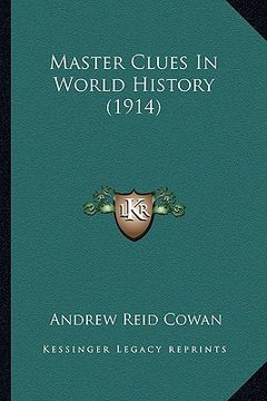 portada master clues in world history (1914)