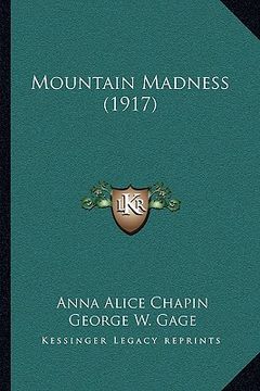 portada mountain madness (1917) (in English)