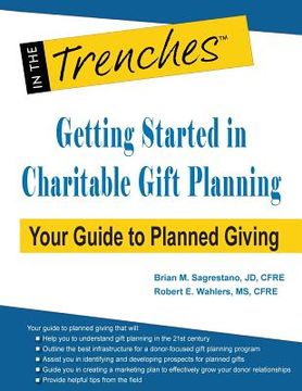 portada Getting Started in Charitable Gift Planning: Your Guide to Planned Giving (en Inglés)