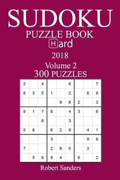 portada 300 Hard Sudoku Puzzle Book - 2018