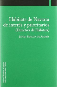portada Hábitats de Navarra de Interés y Prioritarios (Directiva de Hábitats)