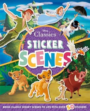 portada Disney Classics: Sticker Scenes (en Inglés)