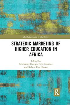 portada Strategic Marketing of Higher Education in Africa (Routledge Studies in Marketing) (en Inglés)
